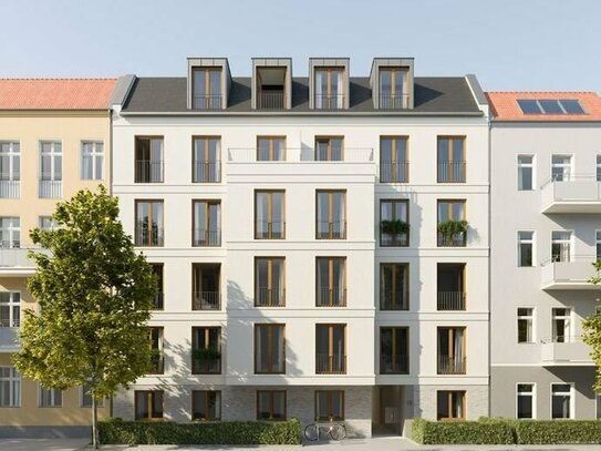 Neubau/Erstbezug - moderne charmante 3-Zi-Dachgeschoss-Wohnung mit 2 Terrassen und Einbauküche