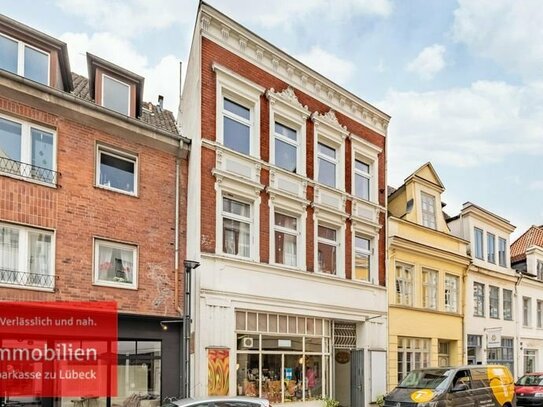 Wohn- und Geschäftshaus in begehrter Einkaufsstraße von Lübeck