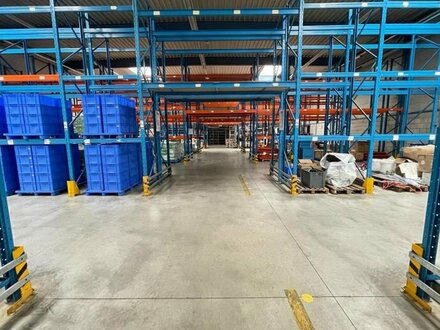 4.000 m² Logistikhalle mit Bürofläche | optimale Anbindung | voll umzäuntes Gelände