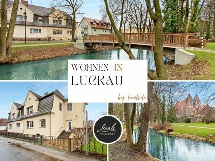 Schönes Stadthaus im Herzen von Luckau mit großem Garten und Garagen - in 1 Stunde nach Berlin