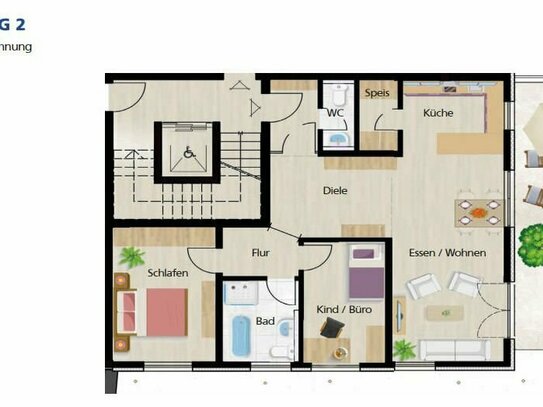 3,5-Zimmer-Wohnung in exquisiter und ruhiger Wohnlage an der Tauber