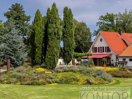 Idyllisches Anwesen in Stadtnähe von Nordhorn - Ihr Traum vom Wohnen im Grünen wird wahr