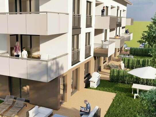 Neubau-Kompakte 2-Zimmer Terrassen-Wohnung in rollstuhlgerechter Ausführung