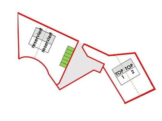 Grundstück für eine Doppelhaushälfte in Bestlage nahe Zentrum