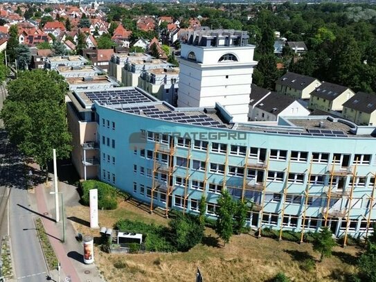 Moderne, gekühlte Büros mit perfekter Verkehrsanbindung - direkt an der B 38 - Balkons und Dachterrasse inklusive