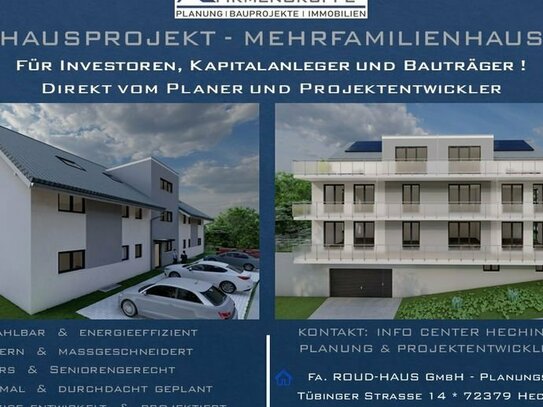 + EXKLUSIVES MEHRFAMILIENHAUS-PROJEKT! +