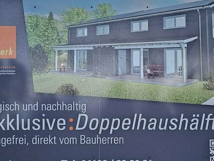 Neubau Doppelhaushälfte zu verkaufen