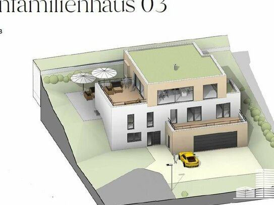 Attraktives Baugrundstück in Mering mit vollständiger Architektenplanung für ein Einfamilienhaus!