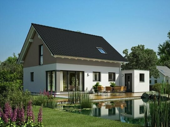 Individuell geplantes Familienhaus: Massiv & Energieeffizient von Kern-Haus!