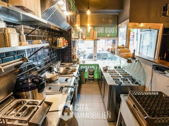 Nur 1000 € Kaltmiete! Exklusives Restaurant in Offenbach sucht Nachmieter - Ablöse auf Anfrage