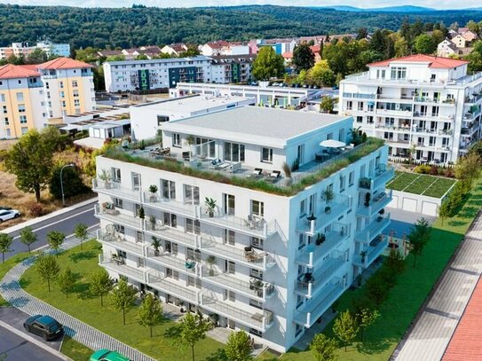 Neubau 3 Zimmer Wohnung im 3 OG mit 2 Balkonen, TG-Stellplatz, OHNE EBK!!!