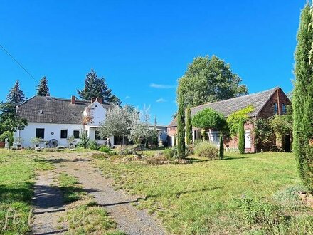 Allein liegender Vierseithof mit Ferienwohnung im Oderbruch