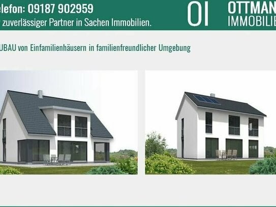 NEUBAU eines modernen Einfamilienhauses in Kammerstein bei Schwabach