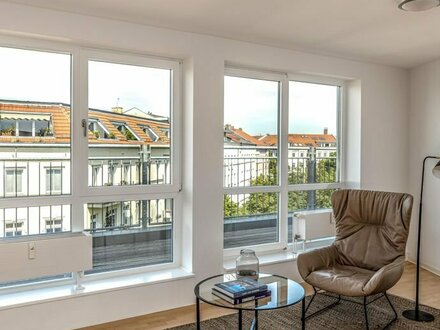 Dachgeschoss-Wohnung mit Panoramablick über Berlin