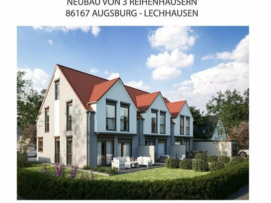 Neubau - Geräumiges Reihenmittelhaus mit Garage in traumhafter Lage von Augsburg!