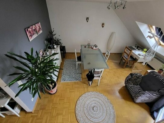 Maisonette-Wohnung 65qm in Frankfurt-Niederrad