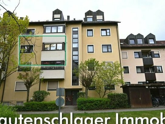 Investition auf kurz oder lang! 2-Zimmer-Wohnung mit Garage in Erlangen-Büchenbach