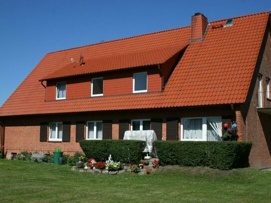 Nur 100 m bis zum Elbstrand: 3-Zimmer-Wohnung Terrasse in Schnackenburg/E.