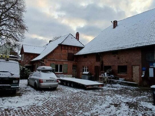 Resthof mit sehr gorßenn garten, haus und scheune + Arbeiterhaus