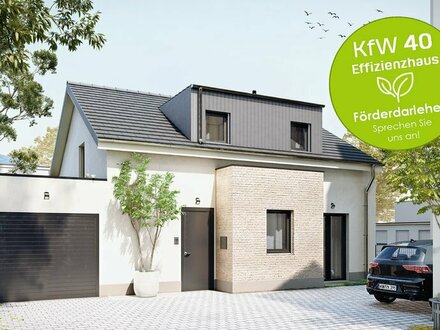 Förderfähiges KfW-40 Neubau-Einfamilienhaus mit Garten im Herzen von Walldorf I Provisionsfrei