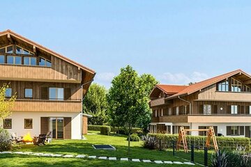 Globalverkauf: Zwei Neubau-Landhaus-Mehrfamilienhäuser mit Bergpanoramablick in Schliersee-Neuhaus