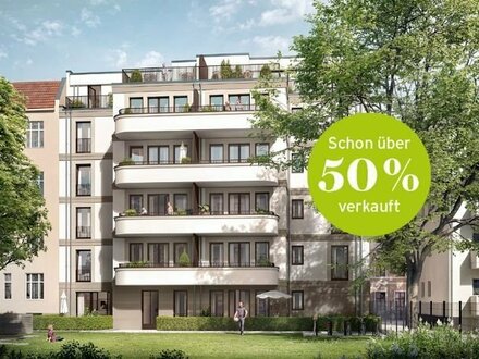 Komplettprogramm? Gern, ruhige Neubauwohnung mit West-Balkon in Schmagendorf!