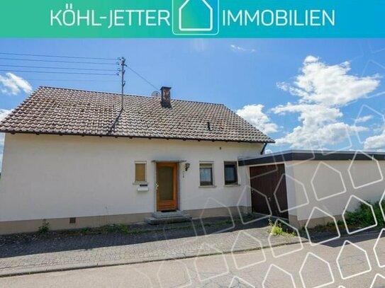 Sonniges Einfamilienhaus mit viel Potential in ruhiger Aussichtslage von Leidringen!