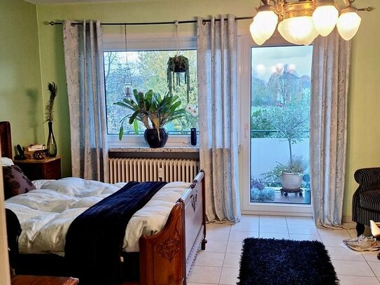 Chices Apartment mit 2 hellen, freundlichen Räumen und Balkon - optimale Raumaufteilung