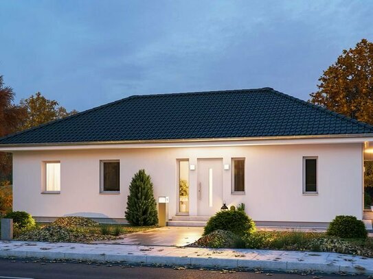 Alles auf einer Ebene - Neubau Bungalow - modern & energieffizient