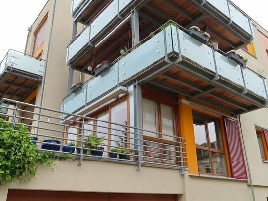 hochwertige Wohnung in Kleinzschachwitz mit umlaufender Dachterrasse