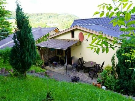 Einfamilienhaus mit Garage und 920 qm Grund