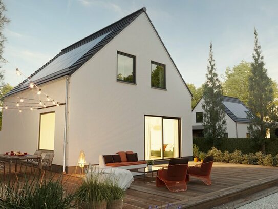 Unser Raumwunder ist auch ein Preiswunder mit PV-Anlage als Energiesparhaus EH 40