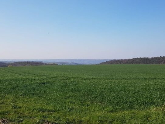 Traumhaftes Baugrundstück mit Fernblick in Dresden Nähe