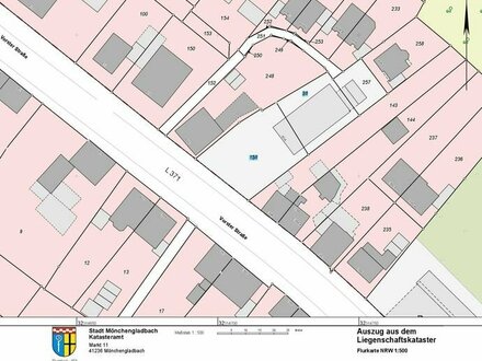 Baugrundstück mit Halle in zentraler Lage von Mönchengladbach-Hardt zu verkaufen!