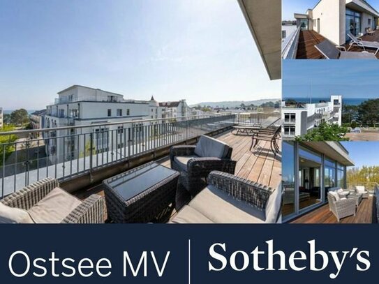 SUMMERFEELING! Exklusives 3 Zi. Penthouse mit Sauna und Kamin in perfekter Lage