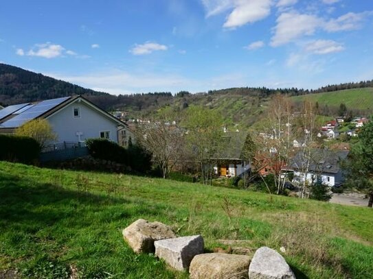 Großes Grundstück in Aussichtslage