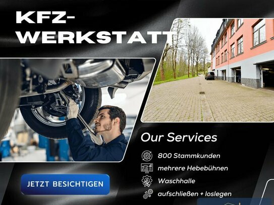 KFZ-Werkstatt / / Garage / Halle in Annaberg-Buchholz auf der Bärensteiner Straße zu vermieten