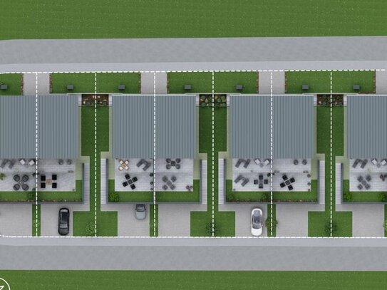 Voll erschlossenes Grundstück für Doppelhaus ohne Bauzwang mit Traumblick in Hunderdorf.