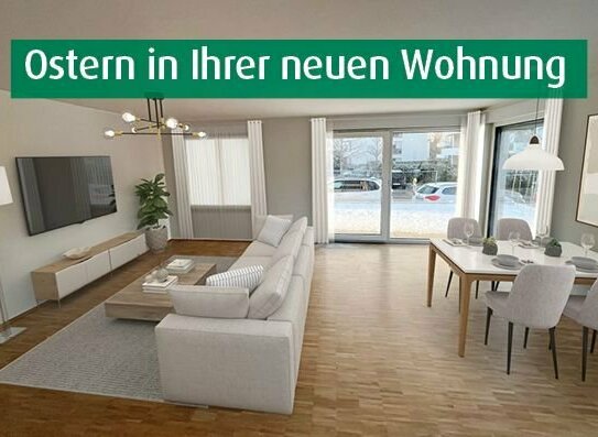 WOHNEN mit FLAIR! 2-Zimmer-EG-Wohnung mit Garten!