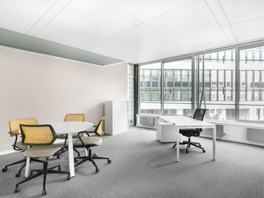 Privater Büroraum für 5 Personen in Regus HAMBURG, Doppel X