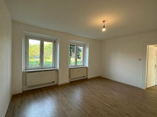 Renoviert und ab sofort bezugsfertig! 3 Raum Erdgeschosswohnung in der Fritz-Ebert-Straße!