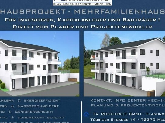 + EXKLUSIVES MEHRFAMILIENHAUS-PROJEKT! +