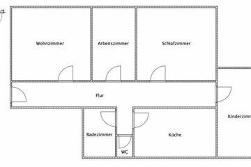 Geräumige 4-Zimmer-Wohnung mit großem Balkon in Senden-Ay