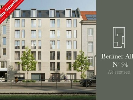 RENDITEGARANTIE: Berliner Allee: ERSTBEZUG im NEUBAU - ab 2024: 1-Zi-Whg - 24 m² - VHS 4. OG