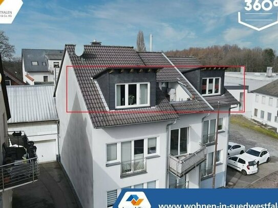 VR IMMO: Hochwertige Dachgeschosswohnung zentral in Halver