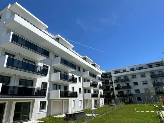 Neubau/Erstbezug:2-Zimmer-Wohnung mit Südbalkon in Unterhaching