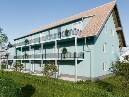 Biberach, Neubau in zentraler Lage, Erdgeschoß WE 1, 4-Zimmer mit Gartenanteil