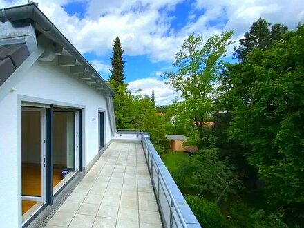 wunderschöne, helle Dachterrassen-Wohnung mit Energieeffizienz A+ in Top-Lage