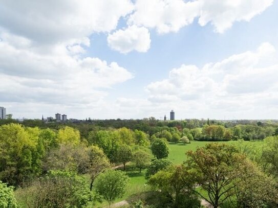 4-Zimmer-Penthouse mit einzigartigem Weitblick im Kölner Süden unmittelbar am Park