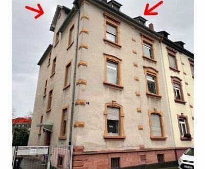 ALTBAU ESCHERSHEIM: Dachgeschosswohnung mit *Ausbaupotential*